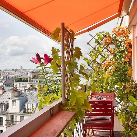 Sunny Quiet Haven And Stunning Views, Marais *